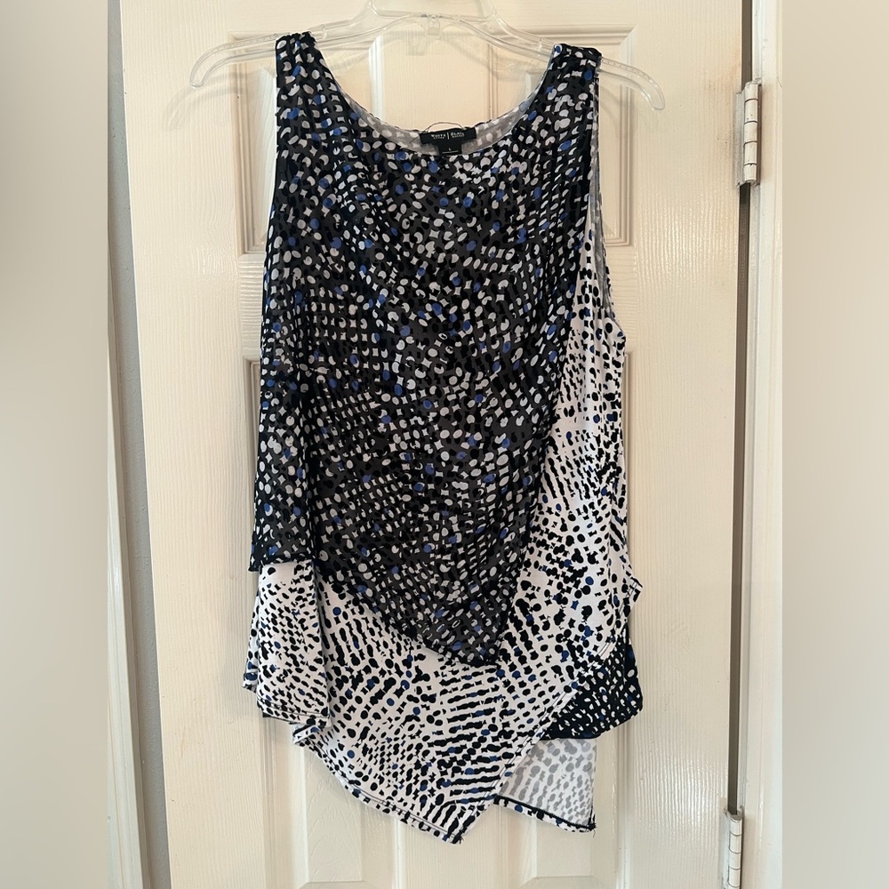 WHBM Geometric print tank